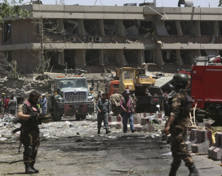 Bombing in diplomatic area of Kabul kills 80, wounds scores (Update)